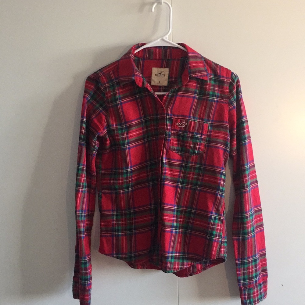 🌼3/$30🌼 Hollister Plaid Button Down Shirt